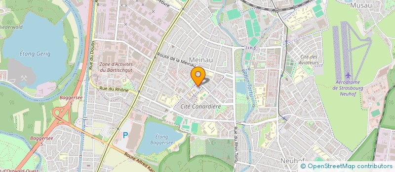 localisation de l'entreprise L'OASIS DE LA RENCONTRE à STRASBOURG
