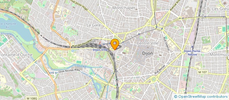 localisation de l'entreprise L'OASIS DES DELICES à DIJON