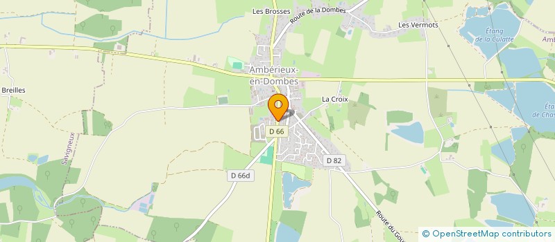 localisation de l'entreprise L'OASIS DES DOMBES  AMBERIEUX-EN-DOMBES
