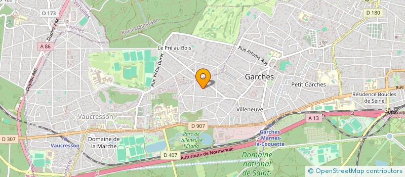 localisation de l'entreprise L'OASIS DES PIN à GARCHES