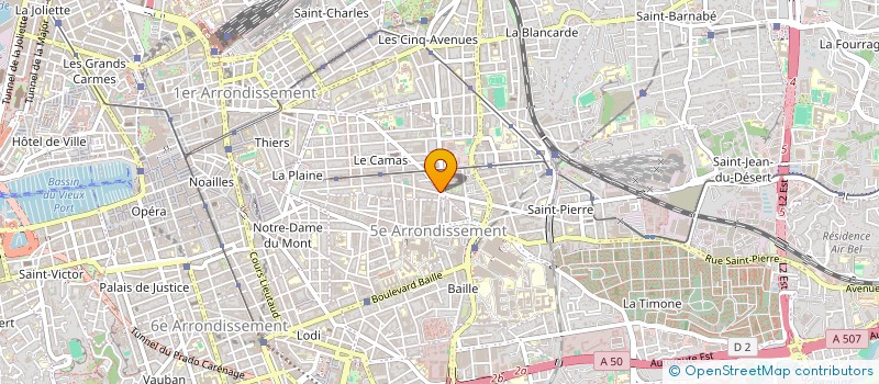 localisation de l'entreprise L'OASIS DES SAVEURS à MARSEILLE