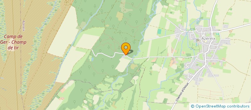 localisation de l'entreprise L'OASIS DES SECRETS  AZEREIX