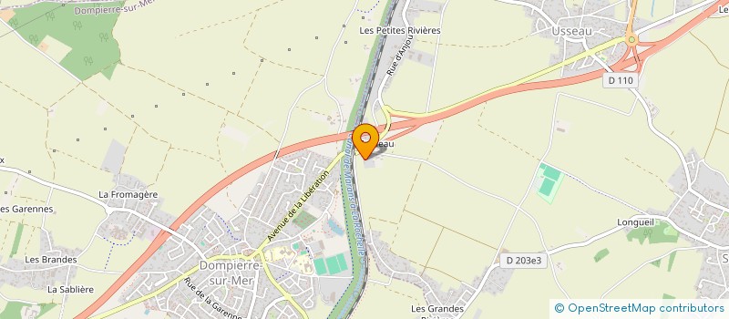 localisation de l'entreprise L'OASIS DES TISSERANDS à SAINTE-SOULLE