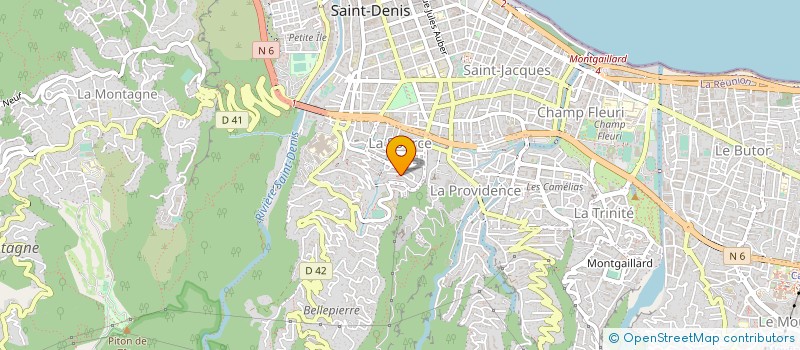 localisation de l'entreprise L'OASIS DU KERVEGUEN  SAINT-DENIS