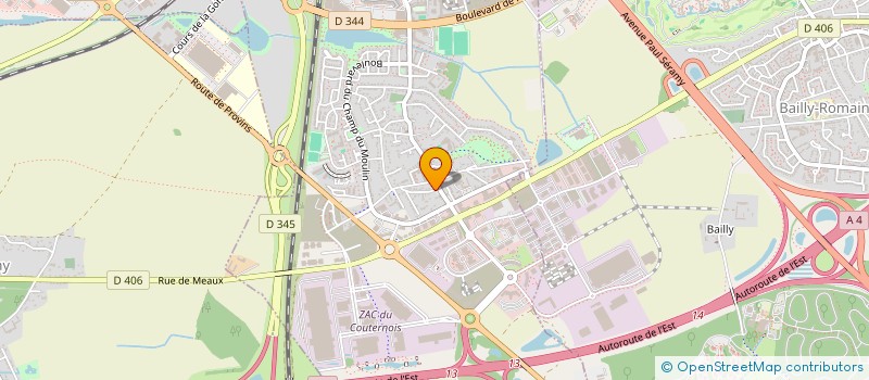 localisation de l'entreprise L'OASIS DU VAL D'EUROPE  SERRIS