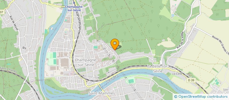 localisation de l'entreprise L'OASIS HOME à VERNOU-LA-CELLE-SUR-SEINE