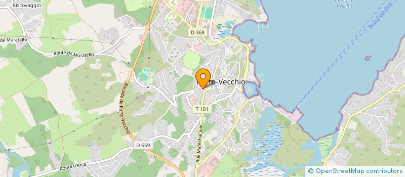 localisation de l'entreprise L OBELIA à PORTO-VECCHIO
