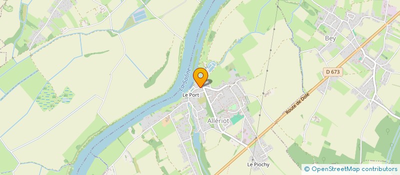 localisation de l'entreprise L'OBELISQUE  ALLERIOT