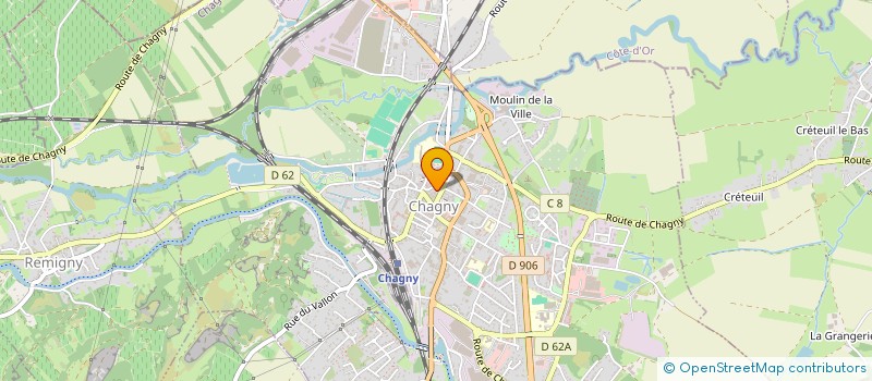 localisation de l'entreprise L OBJECTIF  PHOTO VIDEO  CHAGNY