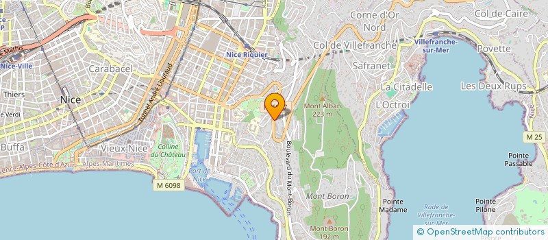 localisation de l'entreprise L'OBSERVATOIRE à NICE