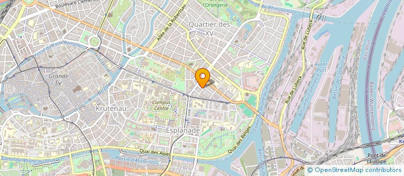 localisation de l'entreprise L'OBSERVATOIRE à STRASBOURG