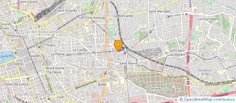 localisation de l'entreprise L'OBSERVATOIRE à MARSEILLE