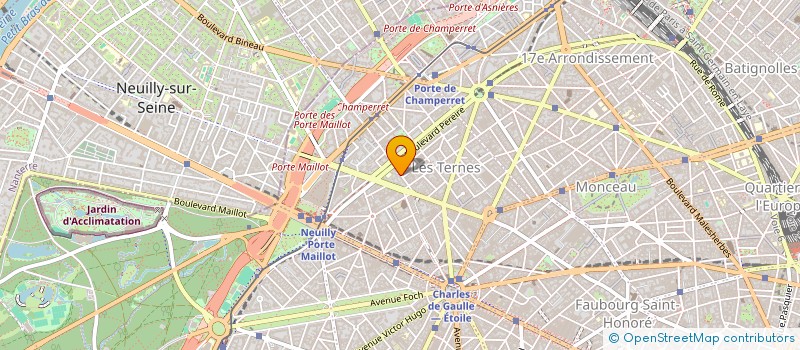 localisation de l'entreprise L'OBSERVATOIRE DE LA TRANSFORMATION AUDIOVISUELLE  PARIS