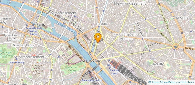 localisation de l'entreprise L'OBSOCO  PARIS