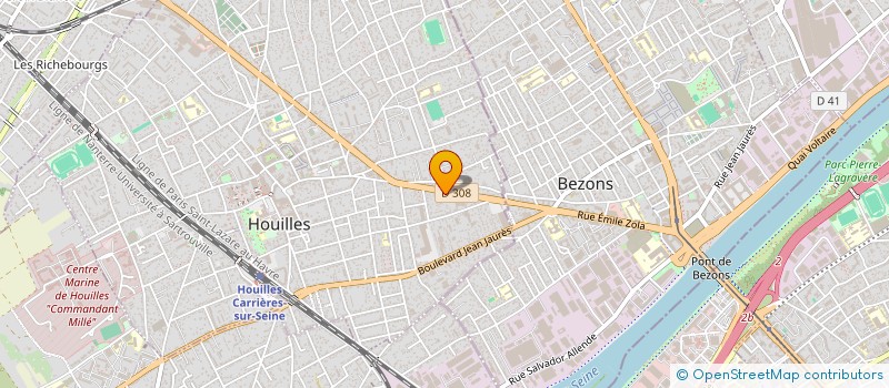 localisation de l'entreprise L'OCCASION DU 2 ROUES à HOUILLES