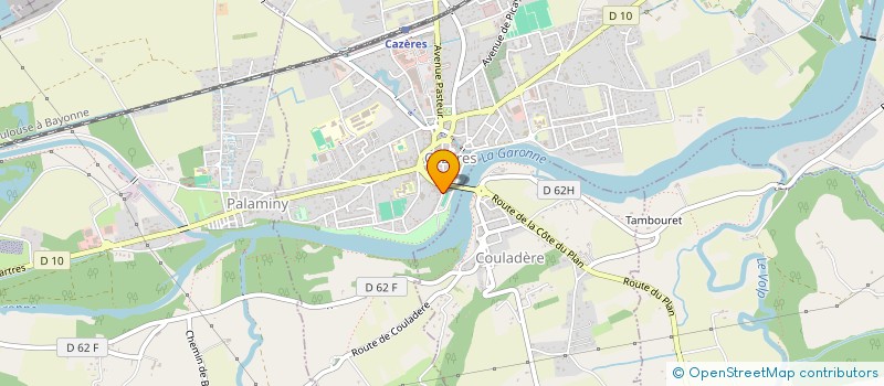 localisation de l'entreprise L'OCCITAN  CAZERES