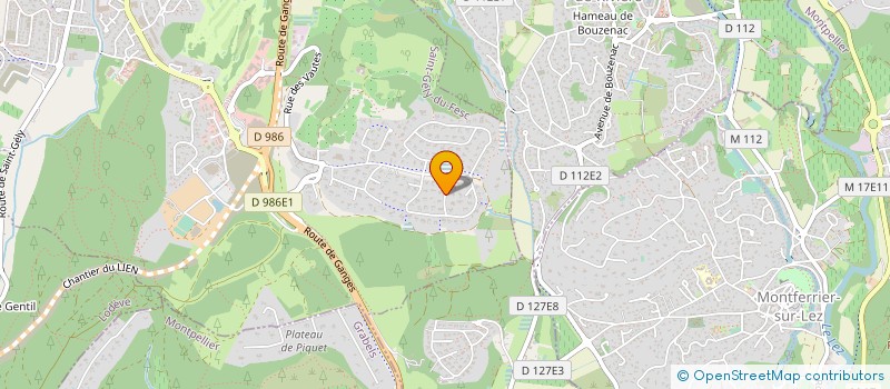 localisation de l'entreprise L OCCITANE  SAINT-GELY-DU-FESC