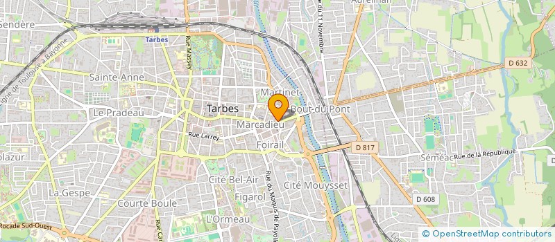 localisation de l'entreprise L'OCEAN  TARBES