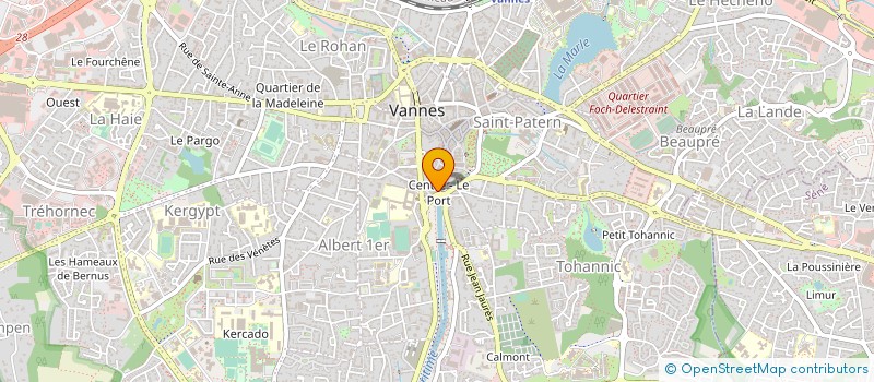 localisation de l'entreprise L'OCEAN à VANNES