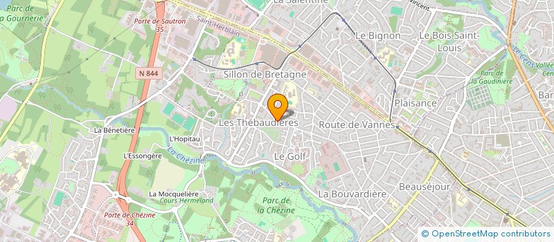 localisation de l'entreprise L'OCEAN  SAINT-HERBLAIN