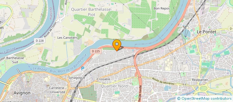 localisation de l'entreprise L OCEAN NOMADE à AVIGNON