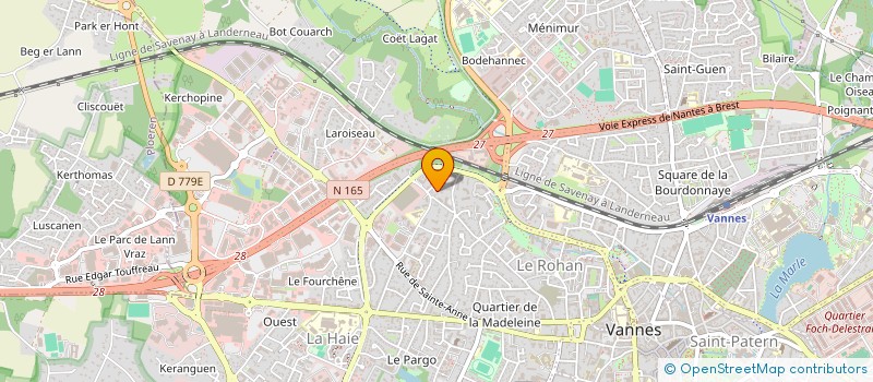 localisation de l'entreprise L'OCEAN POUR TOUS à VANNES