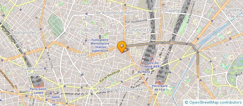 localisation de l'entreprise L'OCEANE  PARIS