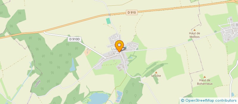localisation de l'entreprise L'OCEANE à SORBEY