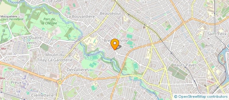 localisation de l'entreprise L'OCEANE  NANTES