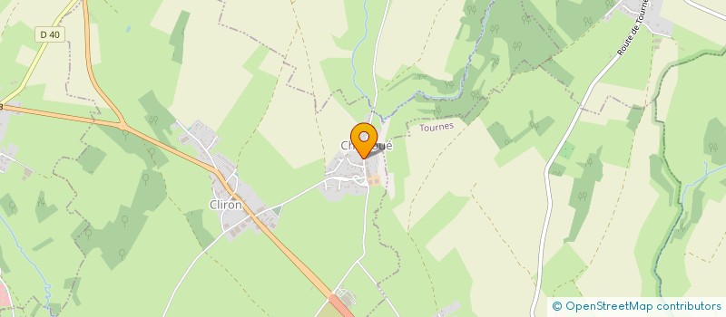 localisation de l'entreprise L'OCEANE BAR  CLIRON