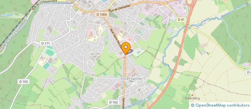 localisation de l'entreprise L'OCEANIDE  SAVERNE