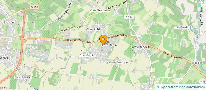 localisation de l'entreprise L'OCEANIE  CHANIERS