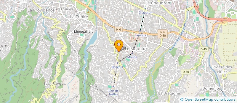 localisation de l'entreprise L'OCEANIENNE à SAINT-DENIS