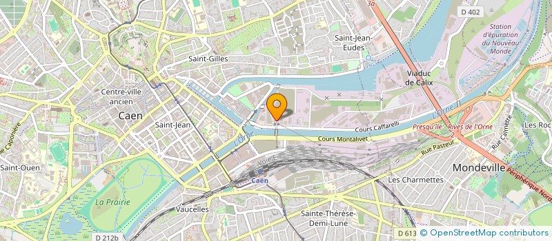 localisation de l'entreprise L'OCTANT ASSOCIATION MARITIME CAEN NORMANDIE à CAEN