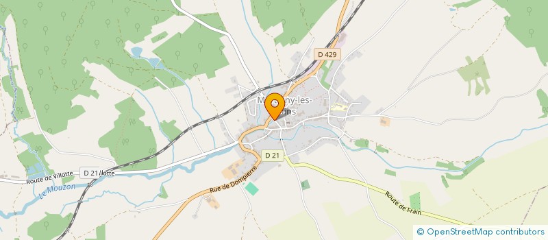 localisation de l'entreprise L'OCTODUJEUX  MARTIGNY-LES-BAINS