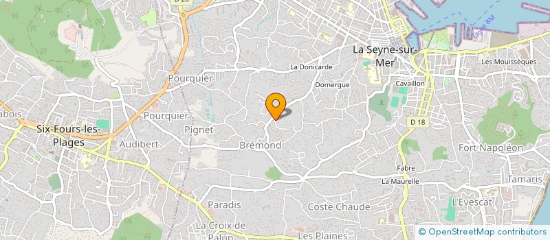 localisation de l'entreprise L OCTROI à LA SEYNE-SUR-MER