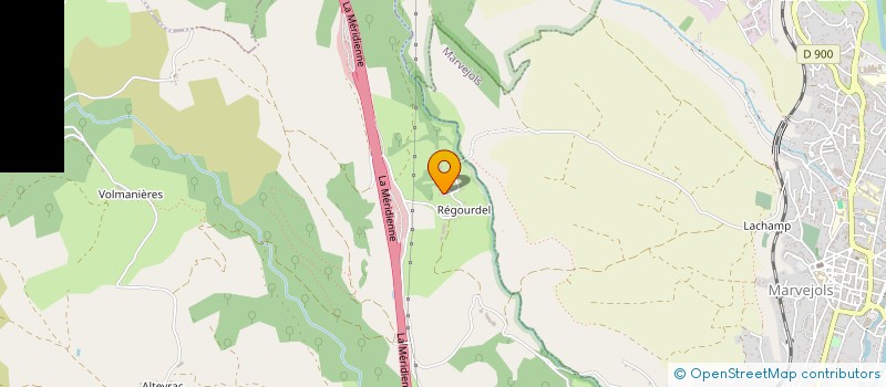 localisation de l'entreprise L'OCTROI  LACHAMP-RIBENNES