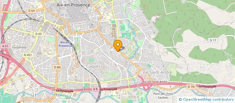 localisation de l'entreprise L'ODALISQUE à AIX-EN-PROVENCE