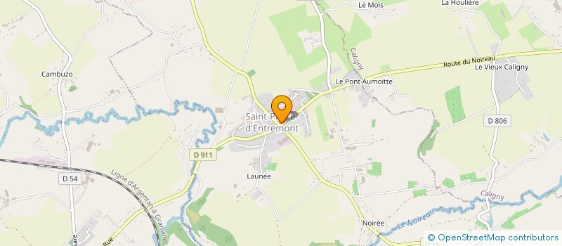 localisation de l'entreprise L'ODEON à SAINT-PIERRE-D'ENTREMONT