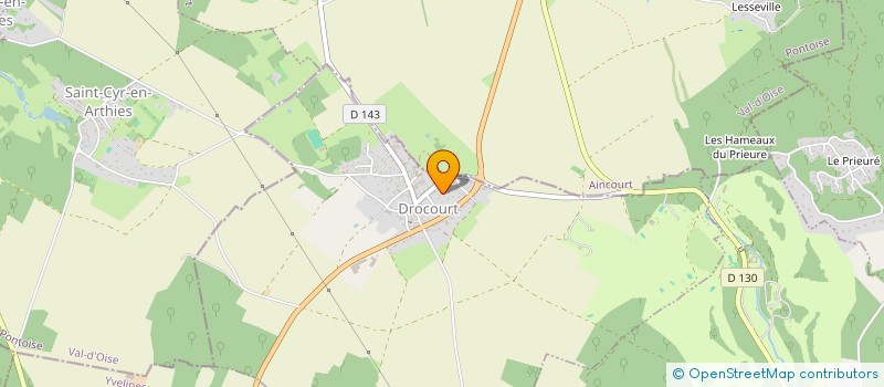 localisation de l'entreprise L ODYSEE A EUX  DROCOURT