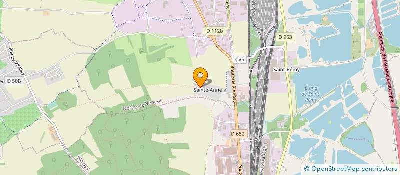 localisation de l'entreprise L'ODYSSEE  NORROY-LE-VENEUR