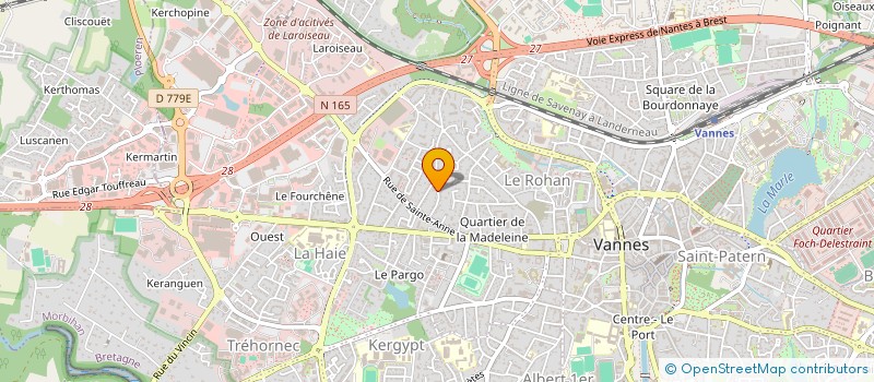 localisation de l'entreprise L'ODYSSEE à VANNES