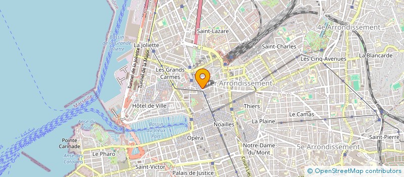 localisation de l'entreprise L'ODYSSEE  MARSEILLE