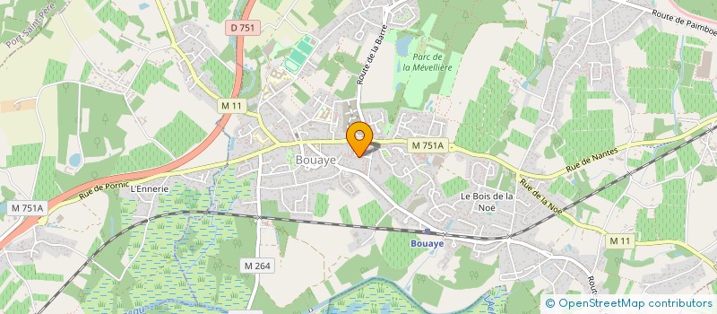 localisation de l'entreprise L'ODYSSEE  SAINT-PERE-EN-RETZ