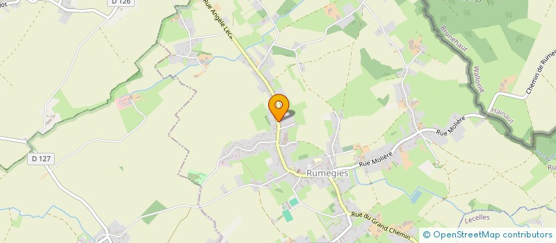 localisation de l'entreprise L'ODYSSEE  RUMEGIES