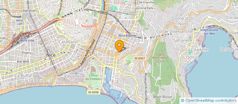 localisation de l'entreprise L'ODYSSEE à NICE