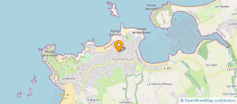 localisation de l'entreprise L'ODYSSEE BLANCHE  SAINT-MALO