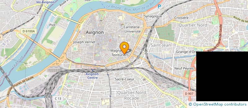 localisation de l'entreprise L'ODYSSEE CREATIVE à AVIGNON