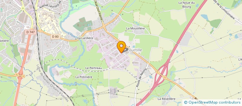 localisation de l'entreprise L'ODYSSEE D'ESTILLE à LA ROCHE-SUR-YON