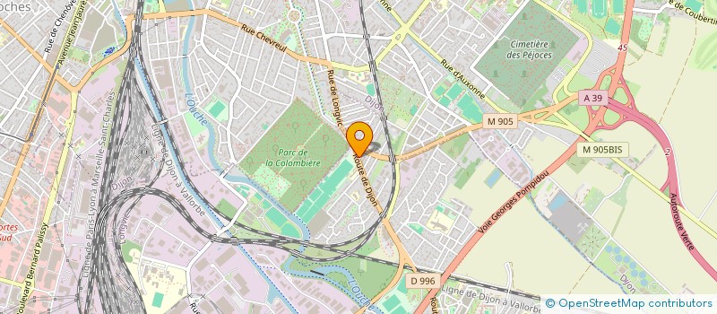 localisation de l'entreprise L'ODYSSEE DES BEBES à LONGVIC